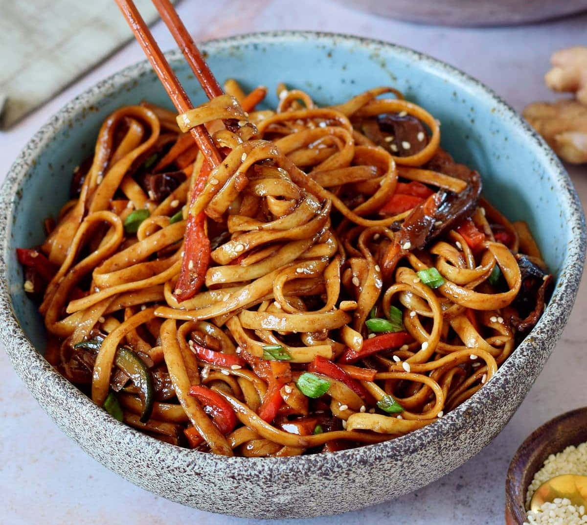 Spaghetti Stir-fry