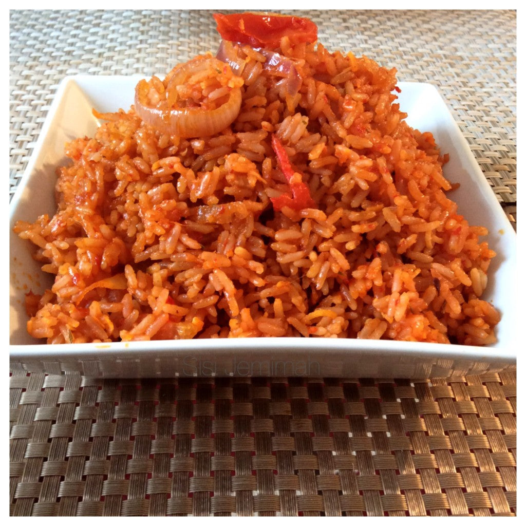 Coconuty Jollof Rice
