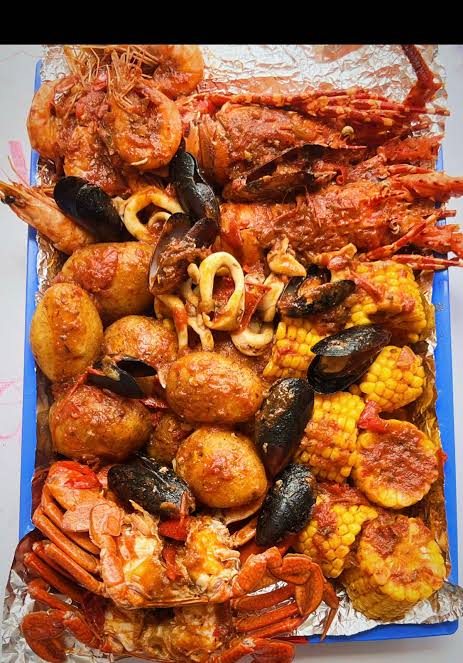 Seafood Boil Platter