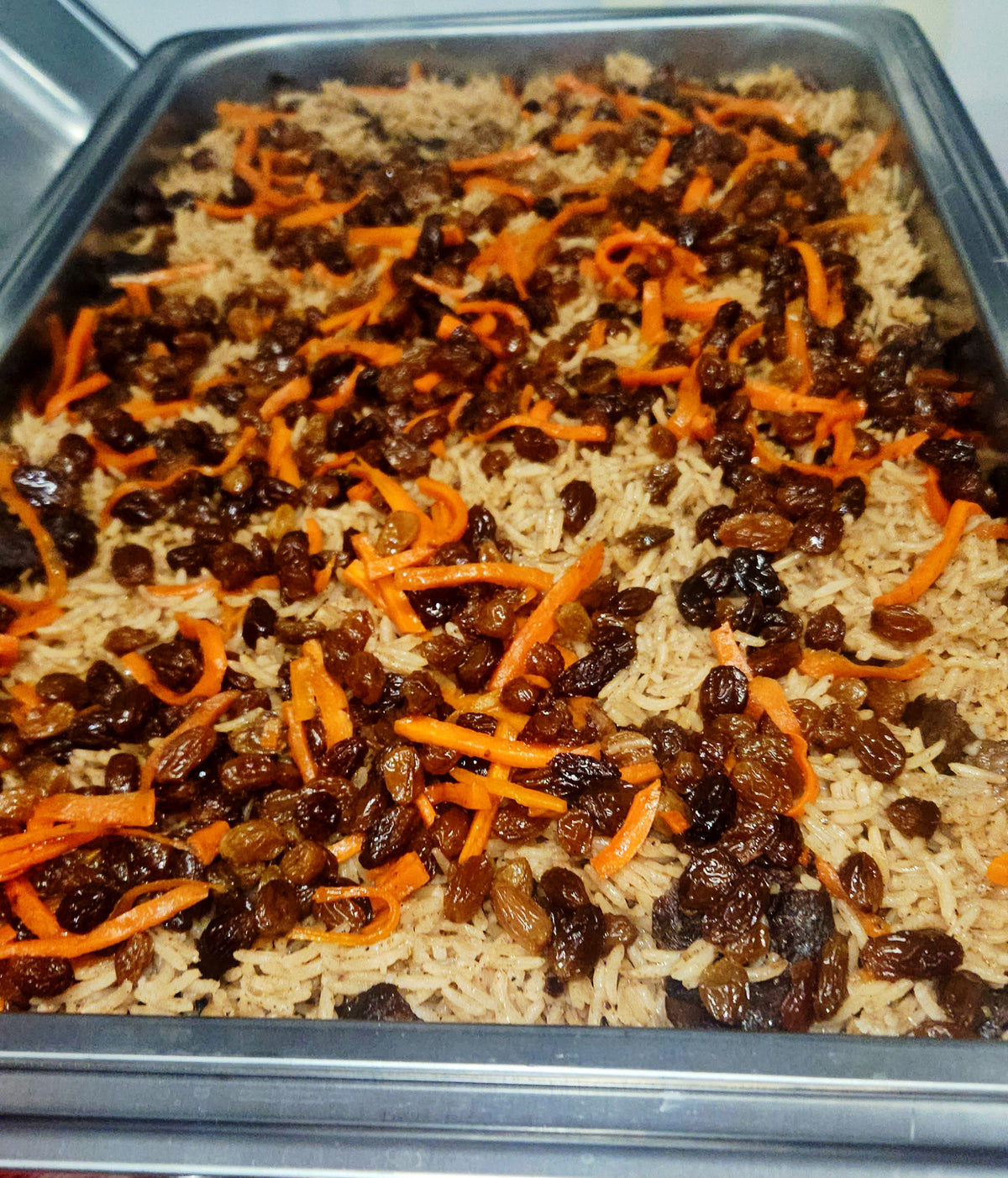 Kubali Pulao with tendered meat