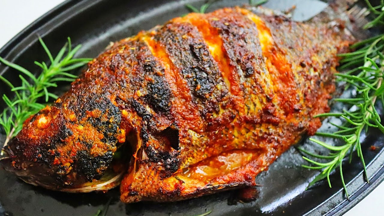 Whole grilled Fish (protein)