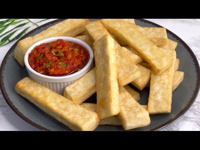 Fried Yam & Fish Sauce
