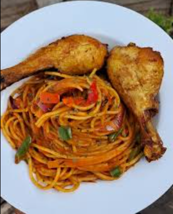 Spaghetti Stir Fry Pasta and Chicken